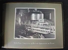 Page Six: "Ultra-Violet Irradiation Of Bottles Approaching The Filler"